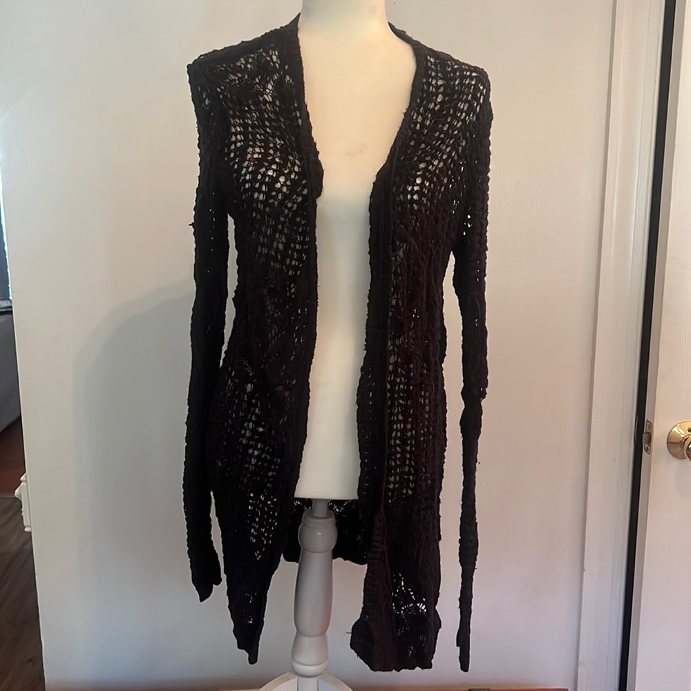 Mudd size small black cardigan.
